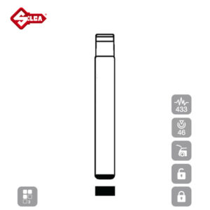 SILCA Proximity, Slot and Remote Vehicle Key 3 Button VA2AR13