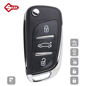SILCA Proximity, Slot and Remote Vehicle Key 3 Button VAR16