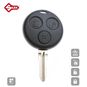 SILCA Proximity, Slot and Remote Vehicle Key 3 Button YM23R20