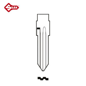 SILCA Proximity, Slot and Remote Vehicle Key 0 Button YM28AT9