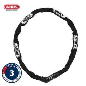 ABUS 4804C Steel-O-Chain Chain Lock 4804C/75BK