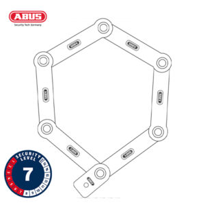 ABUS 5700C BORDO uGrip Folding Lock 5700C/80BKSH