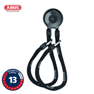 ABUS WCH90 XPlus Wall Anchor Steel Chain Lock WCH90-9KS/110-2