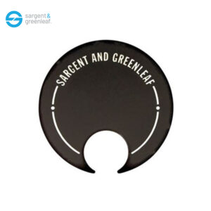 S&G Dial Locking Cover Insert With Cylinder Cut Out 7600-003
