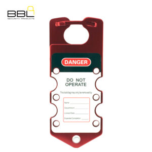 BBL Labeled Aluminium Group Hasp Lockout BBLO-H53