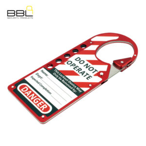 BBL Labeled Aluminium Snap-on Group Hasp Lockout BBLO-H54