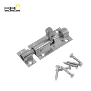BBL Barrel Bolt Straight 50mm Brass Door Fitting BBF-BB50CP-1