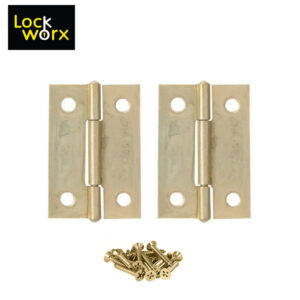 LOCK WORX Butt Hinge 50mm Steel Door Fitting LWFH50BP-1