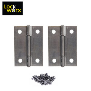 LOCK WORX Butt Hinge 50mm Steel Door Fitting LWFH50ST-1