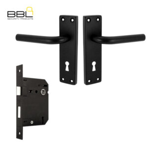 BBL Heron 3 Lever Mortice Lockset BLE582-S05-53BL