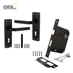 BBL Heron 3 Lever Mortice Lockset BLE582-S05-53BL