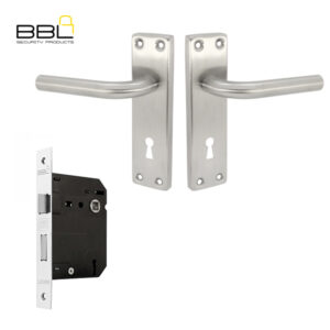 BBL Heron 3 Lever Mortice Lockset BLE582-S05-53SS