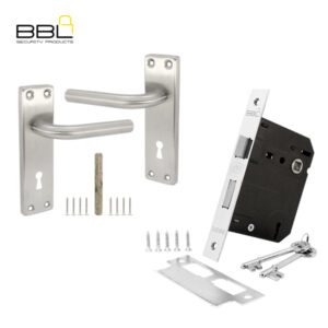 BBL Heron 3 Lever Mortice Lockset BLE582-S05-53SS