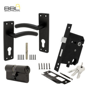 BBL Lark Euro Cylinder Mortice Lockset BLC582-S02-BL-1