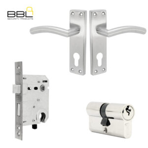 BBL Lark Euro Cylinder Mortice Lockset BLC582-S02-SN-1