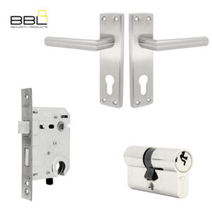 BBL Lourie Euro Cylinder Mortice Lockset BLC582-S01-SN-1