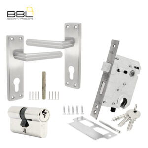 BBL Lourie Euro Cylinder Mortice Lockset BLC582-S01-SN-1