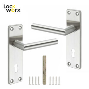LOCK WORX SS Lourie Keyhole Stainless Steel Handle LWI-S01SS