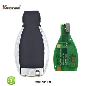 XHORSE Remotes Mercedes Benz Shape 3 Button VVDI-MB3