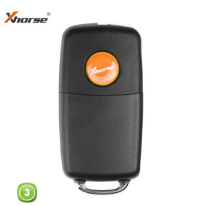 XHORSE Remotes VW Shape 3 Button VVDI-28