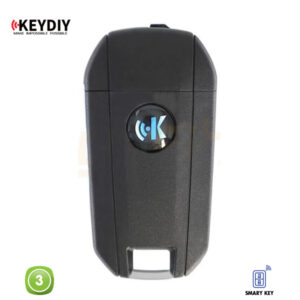 KEYDIY Remote Opel Peugeot Shape 3 Button KDNB47-3