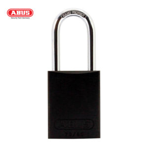 ABUS 73 Series Anodized Aluminium Padlock 73/40-BLK