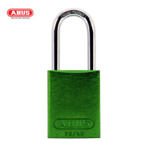 ABUS 73 Series Anodized Aluminium Padlock 73/40-GRN
