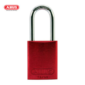 ABUS 73 Series Anodized Aluminium Padlock 73/40-RED