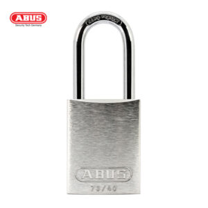 ABUS 73 Series Anodized Aluminium Padlock 73/40-SIL