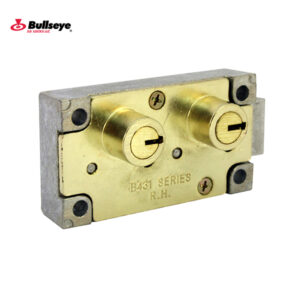 BULLSEYE B431 Safe Deposit Lock Small RH B431-BR-RH-SY3