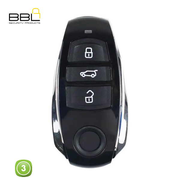 BBL Key Shells Volkswagen Shape 3 Button KSC-V-51A_A