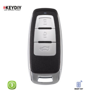 KEYDIY Remote Audi Shape 3 Button MLB08-3