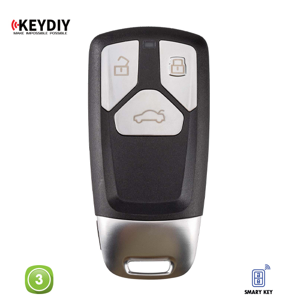 KEYDIY Remote Audi Shape 3 Button MLB26-3_A