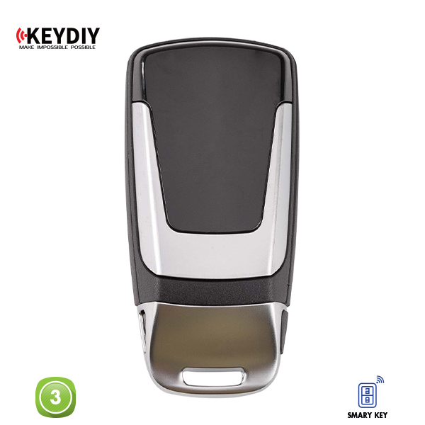 KEYDIY Remote Audi Shape 3 Button MLB26-3_B