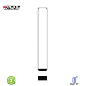 KEYDIY Remote Audi Shape 3 Button MLB26-3