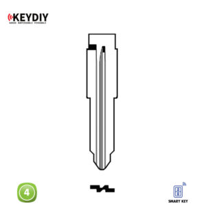 KEYDIY Remote Mitsubishi Shape 3 Button KDZB65-4