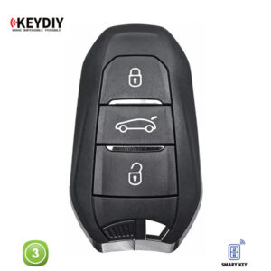 KEYDIY Remote Peugeot/Citroen/Fiat Shape 3 Button KDZB66-3