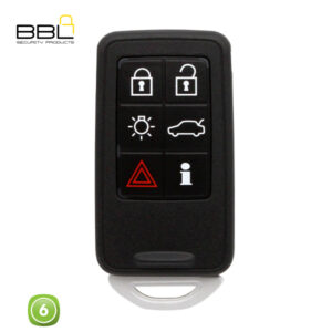 BBL Key Shells Volvo Shape 6 Button KSC-VOL-11B