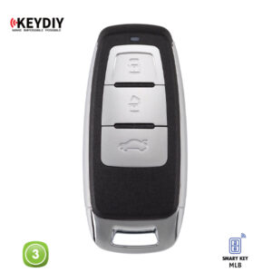 KEYDIY Remote Audi Shape 3 Button KDMLB08-3